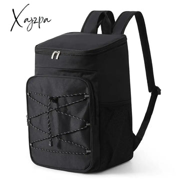 18L Ar livre acampamento Insulated Cooler Backpack Aluminum Foil Thermal Backpack Picnic Cooler Bag for Camping